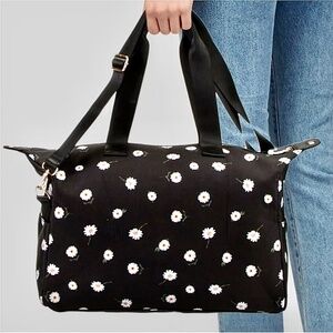 Alice + Olivia Daisy Print Duffle Bag Tote by Stacey Bendet